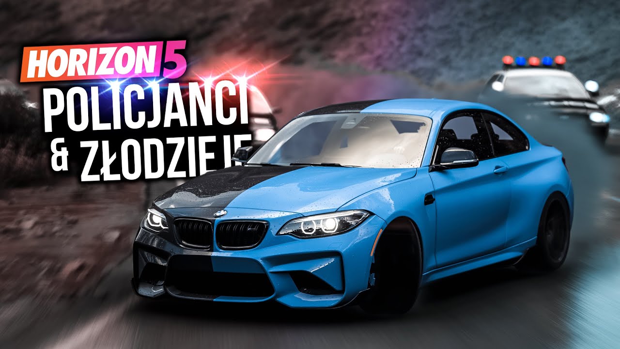 Policjanci i ZŁODZIEJE w Forza Horizon 5 - Uciekam przed radiowozami! 💀