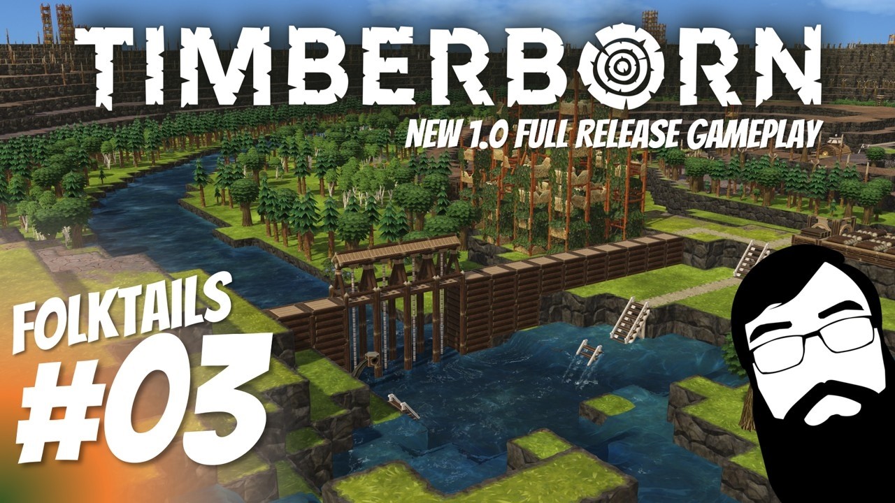 Let's get started with metal and a floodgate diversion! Timberborn 1.0 Full Release Episode 03