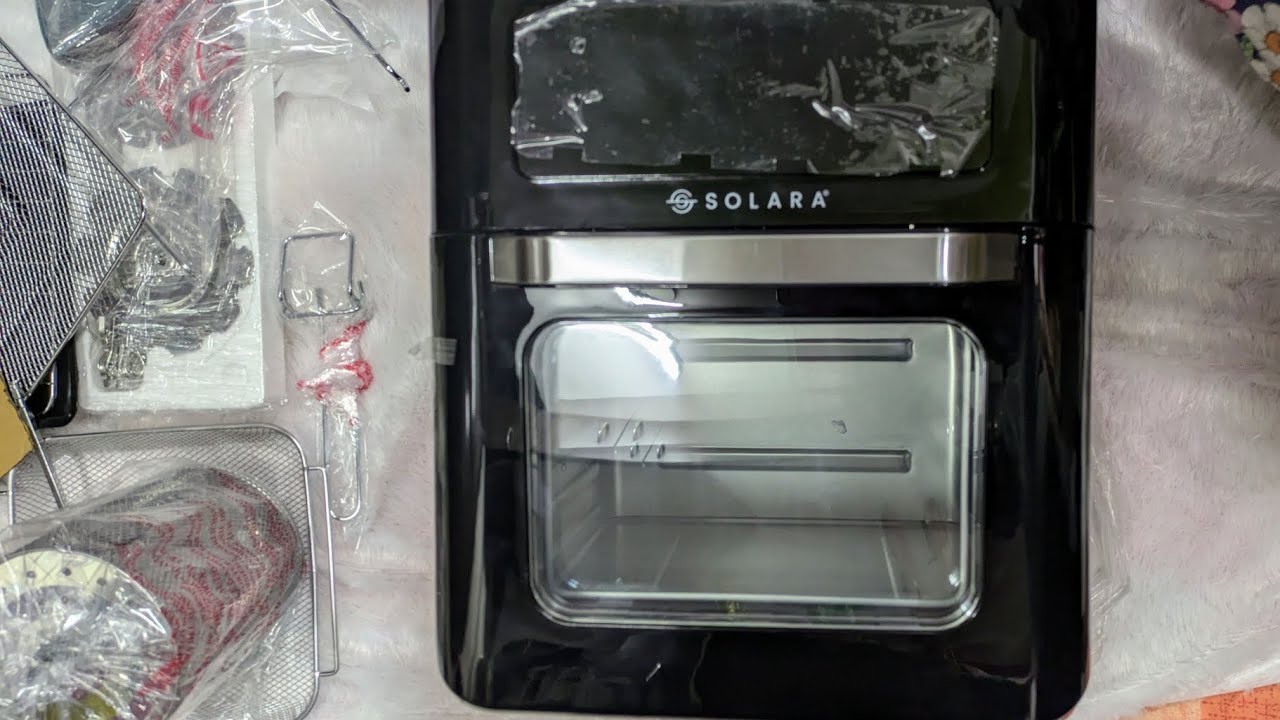 Solara air fryer unboxing video SolaraAirFryer#AirFryerRecipes#AirFryerCooking#AirFryerUnboxing