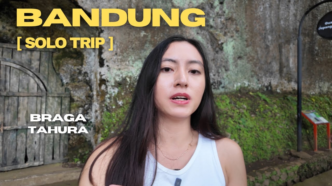 SOLO TRIP BANDUNG: Kulineran di Braga & Masuk Goa Belanda Tahura