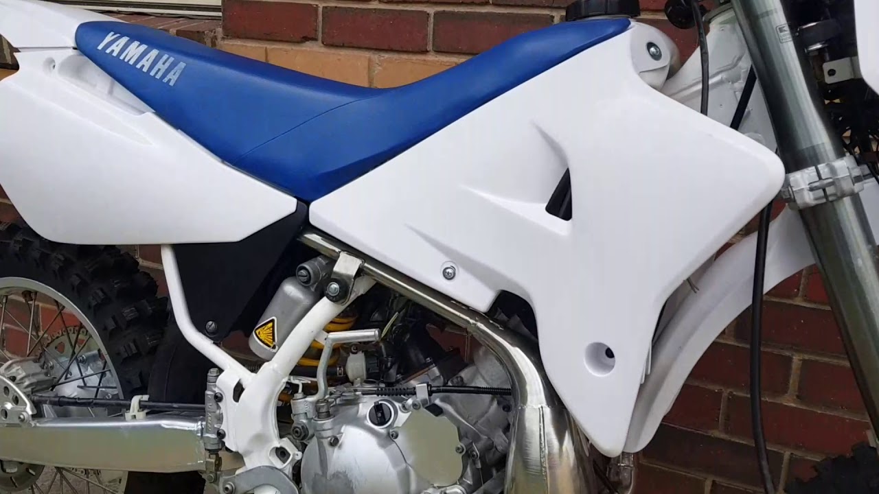 Yamaha wr200 1996. Fresh restoration. Revving and overview