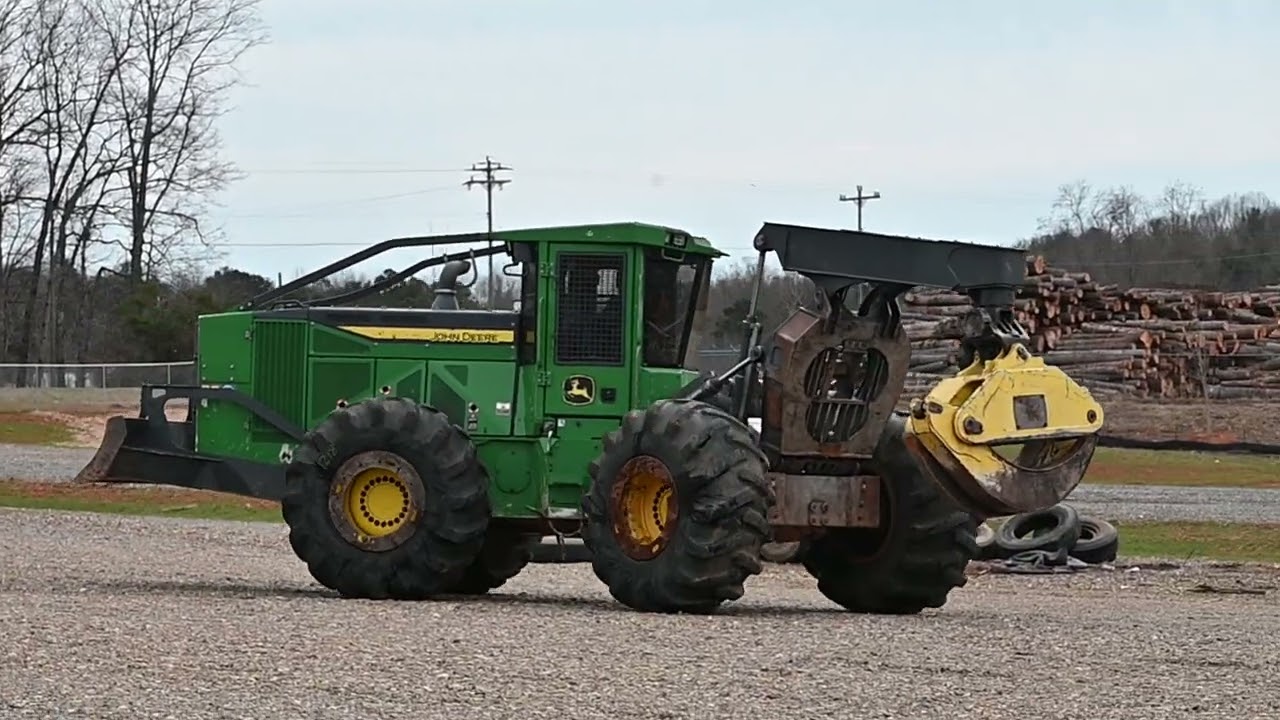 1218 - 2020 John Deere 748L II Dual Arch Grapple Skidder for sale