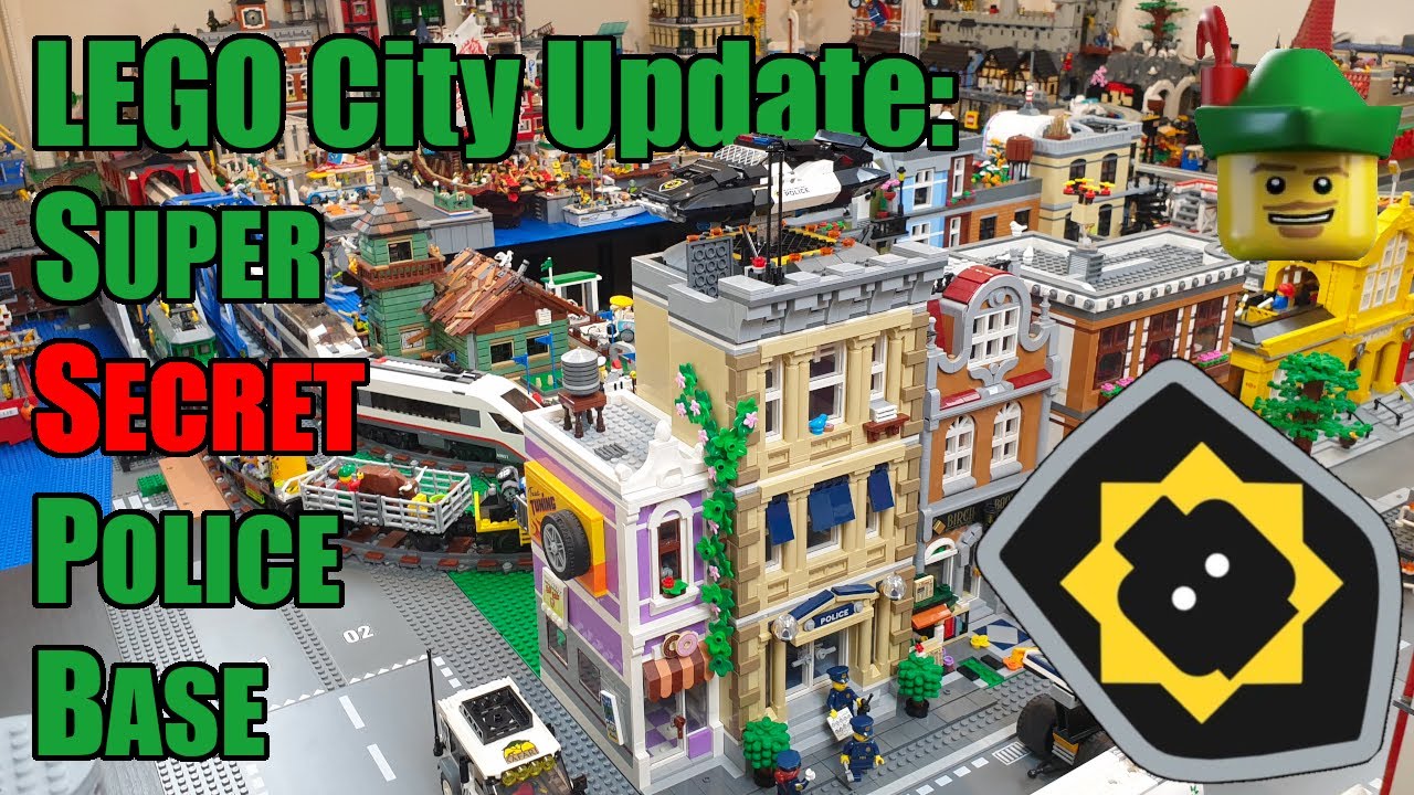 LEGO City Update - Super Secret Police Base - Modular Police Station 10278 👮‍♂️👮‍♀️🚨🏹