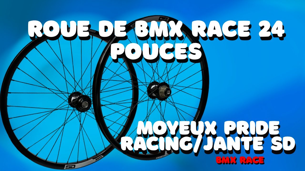 Колеса BMX RACE CRUISER 24, ступицы Pride Racing CONTROL / диски ALU SD M11 #bmxracing