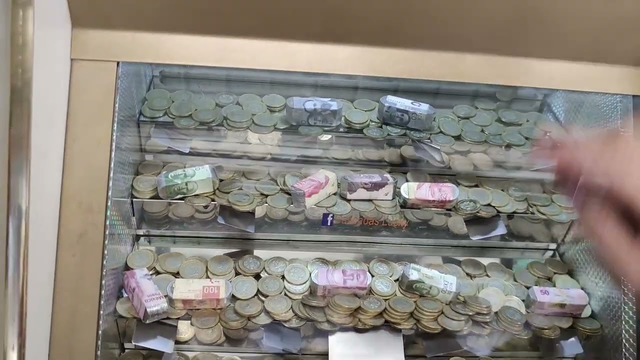 NOS LLEVAMOS 10 BILLETES!!! (MAQUINITA DE CASCADA DE $10)