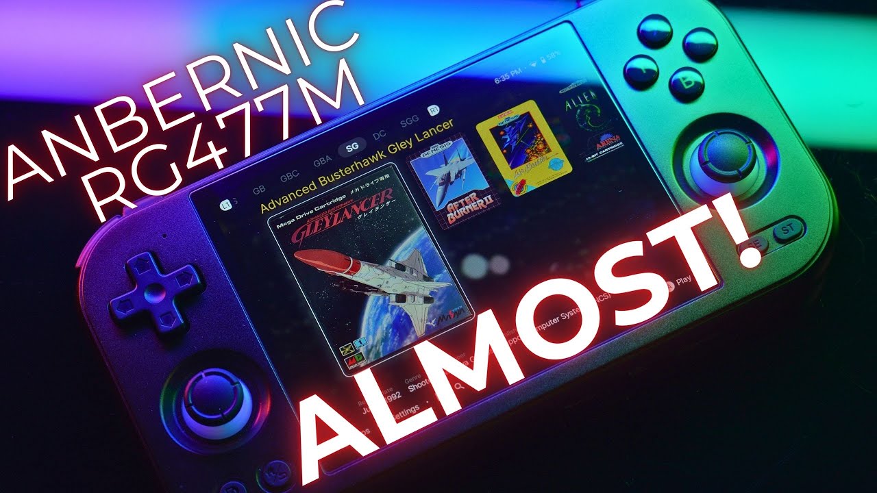 Anbernic RG477M Review: Is the New Flagship Worth It?