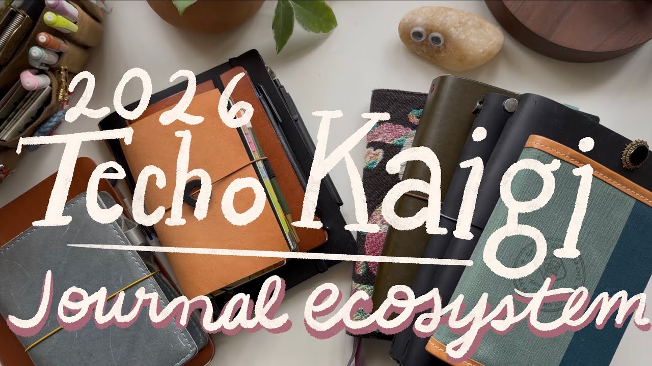 My best friends…I mean my Journal Ecosystem! (or techo kaigi ;)