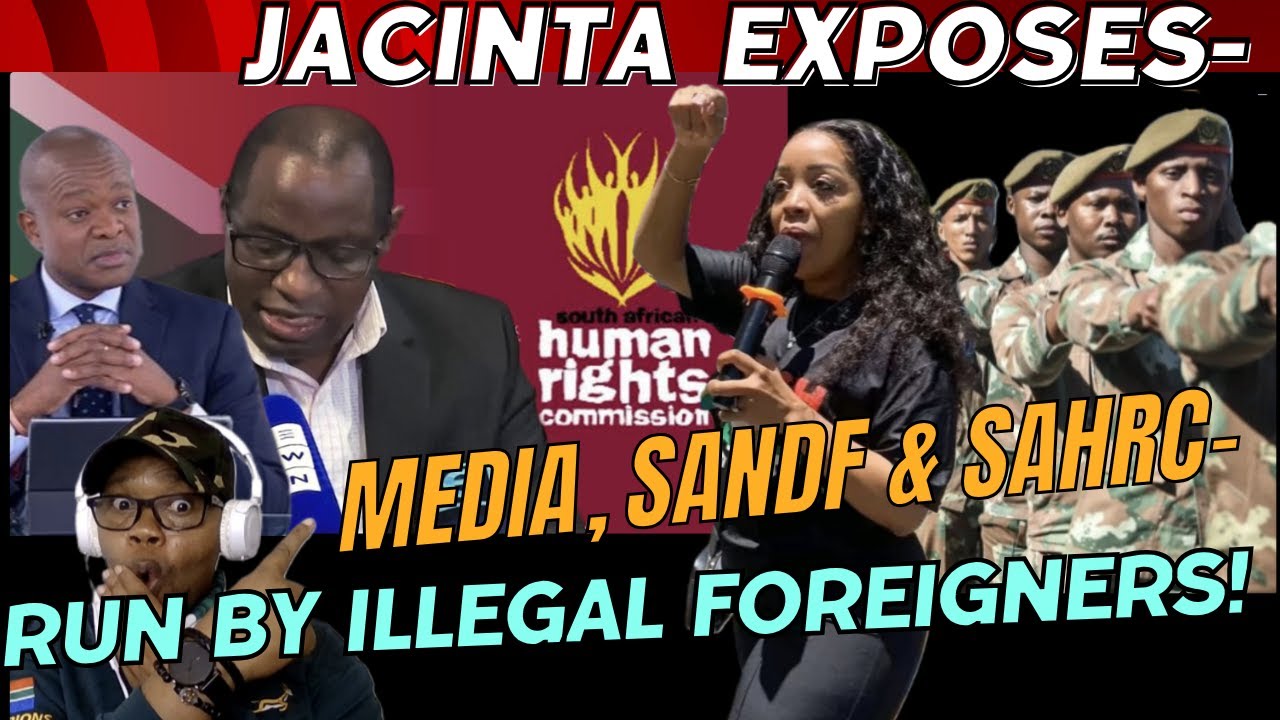 Джасинта разоблачает СМИ, SAHRC и SANDF. #cyrilramafosa #juliusmalema #jacobzuma #southafrica #eff