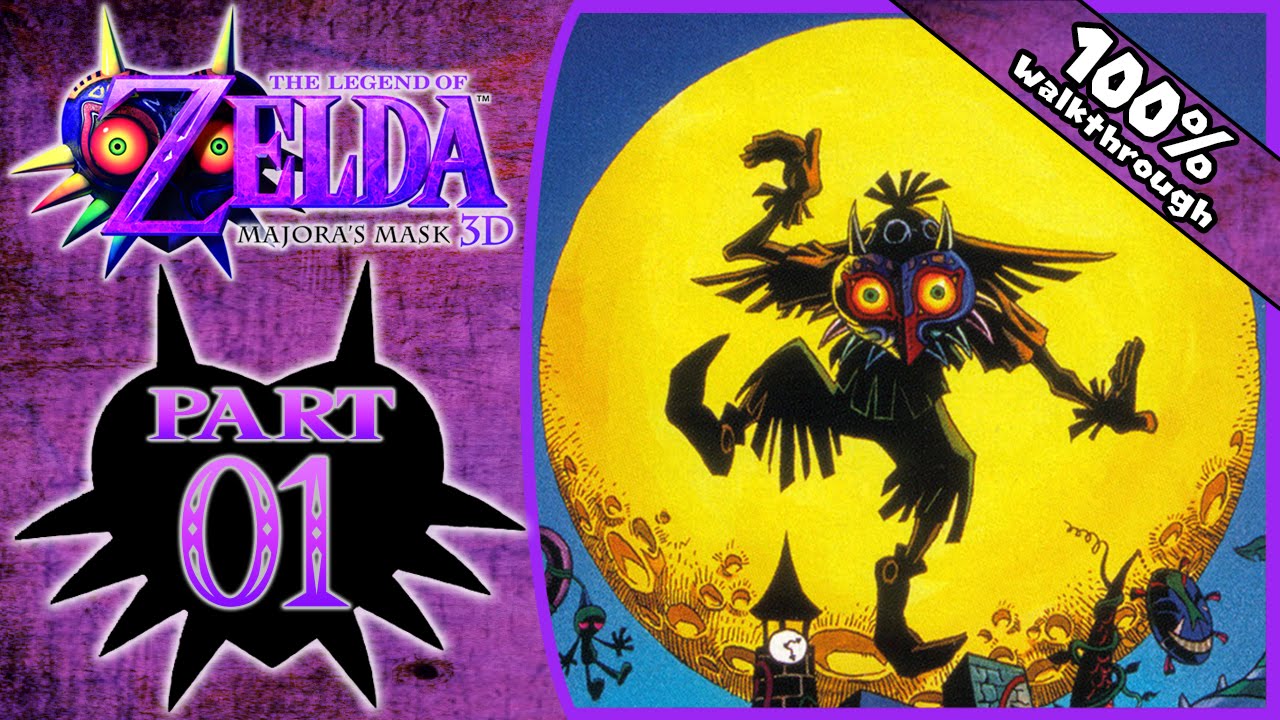 The Legend of Zelda: Majora's Mask 3D - Part 1 | Lost Woods Gameplay [100% Walkthrough]
