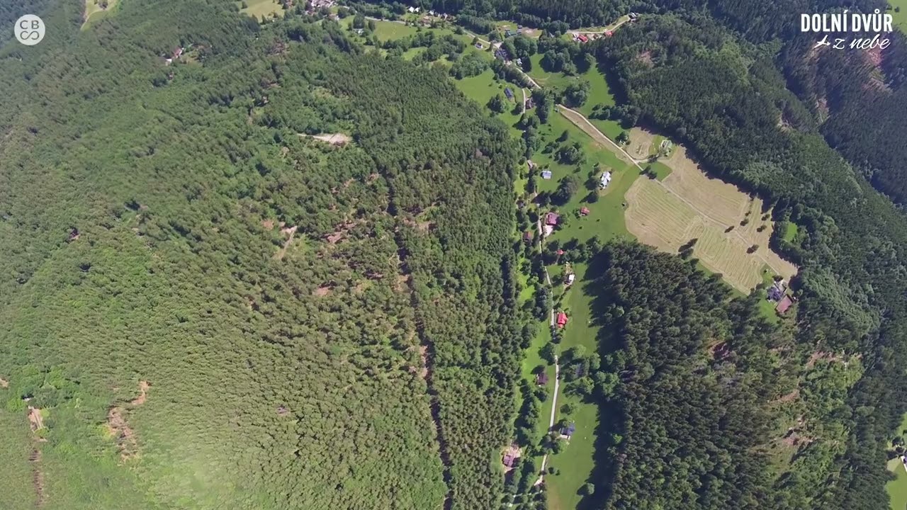 Leteck&eacute; video Doln&iacute; Dvůr z nebe