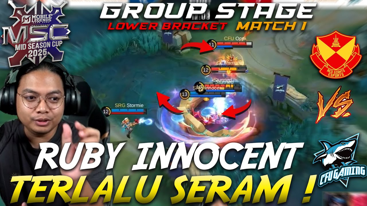 SRG VS CFU GAMING MATCH 1 LOWER BRACKET MSC EWC 2025