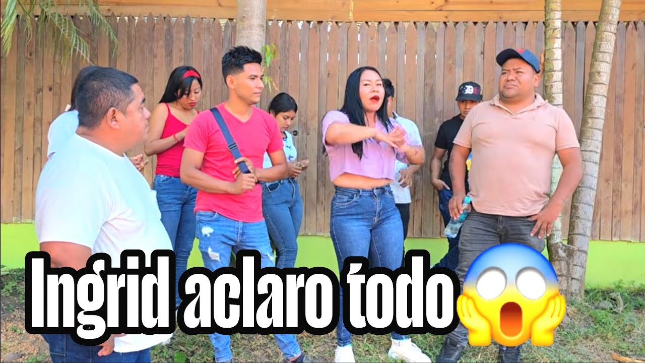 Ingrid se canso de Miguel y le dice que ya no la busque mas por su culpa todos me critican😱