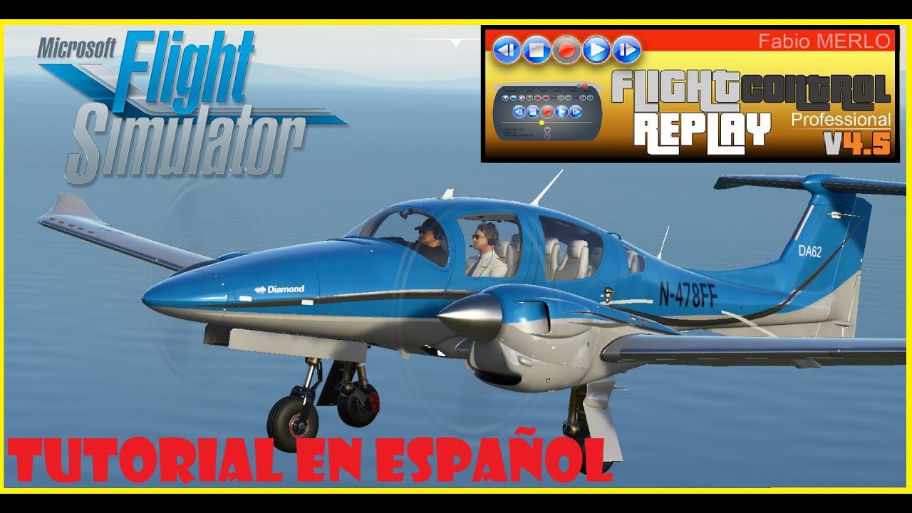 Tutorial Flight Control Replay FS2020 En Español ✅ Fácil!!