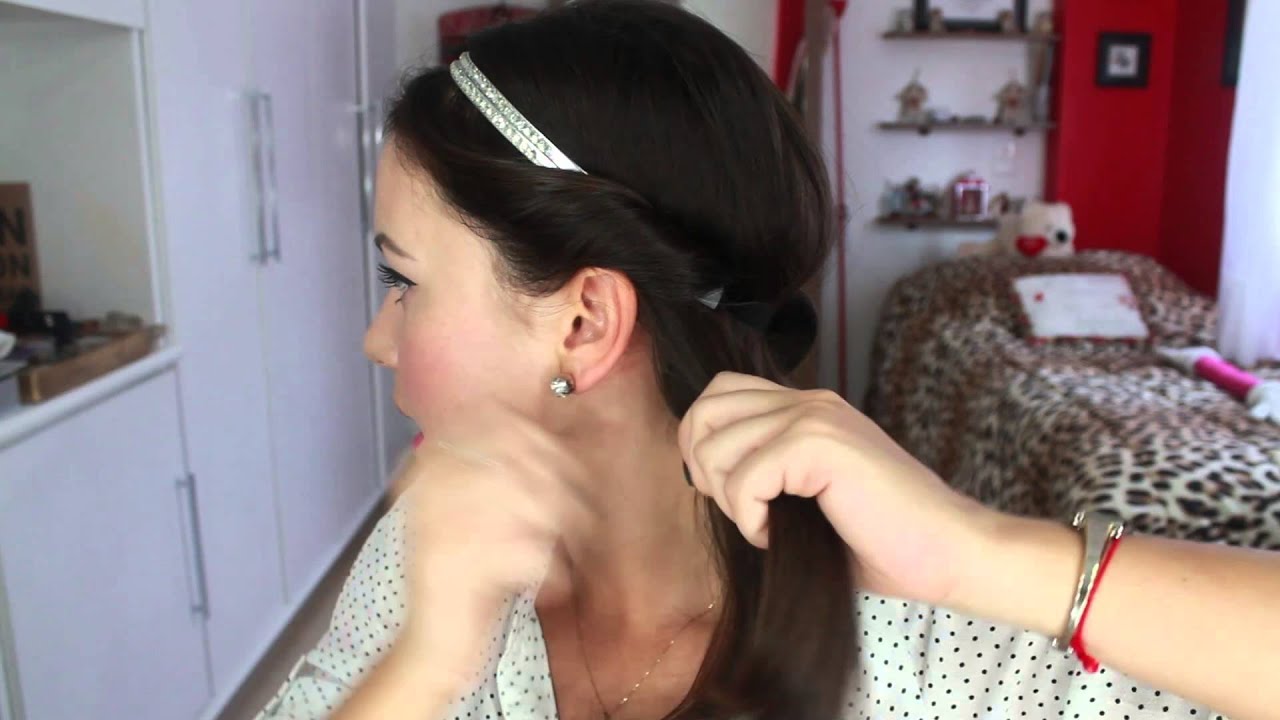 Penteado Romantico à la Francesa | Festas e Fim de Ano
