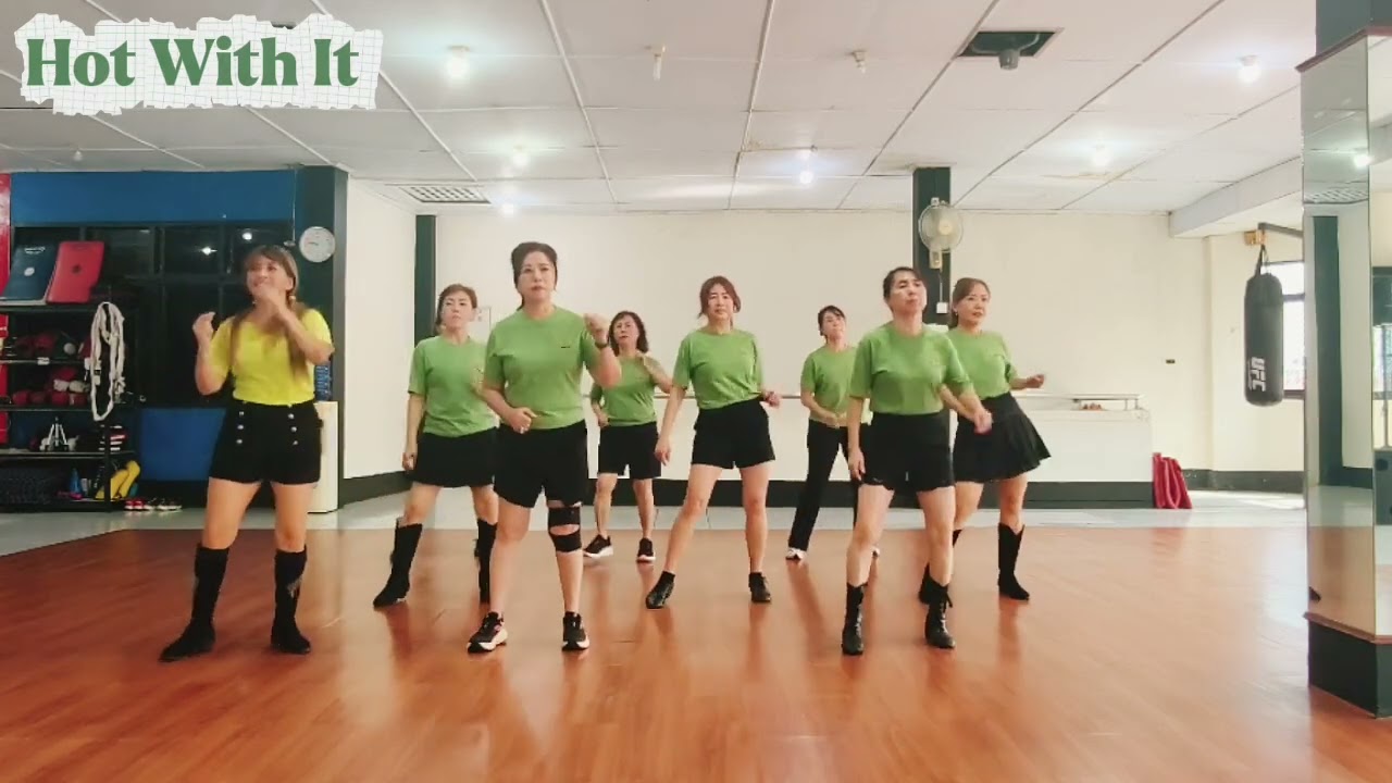 Hot With It - Line Dance - Colin Ghys ( BEL ) - February 2026