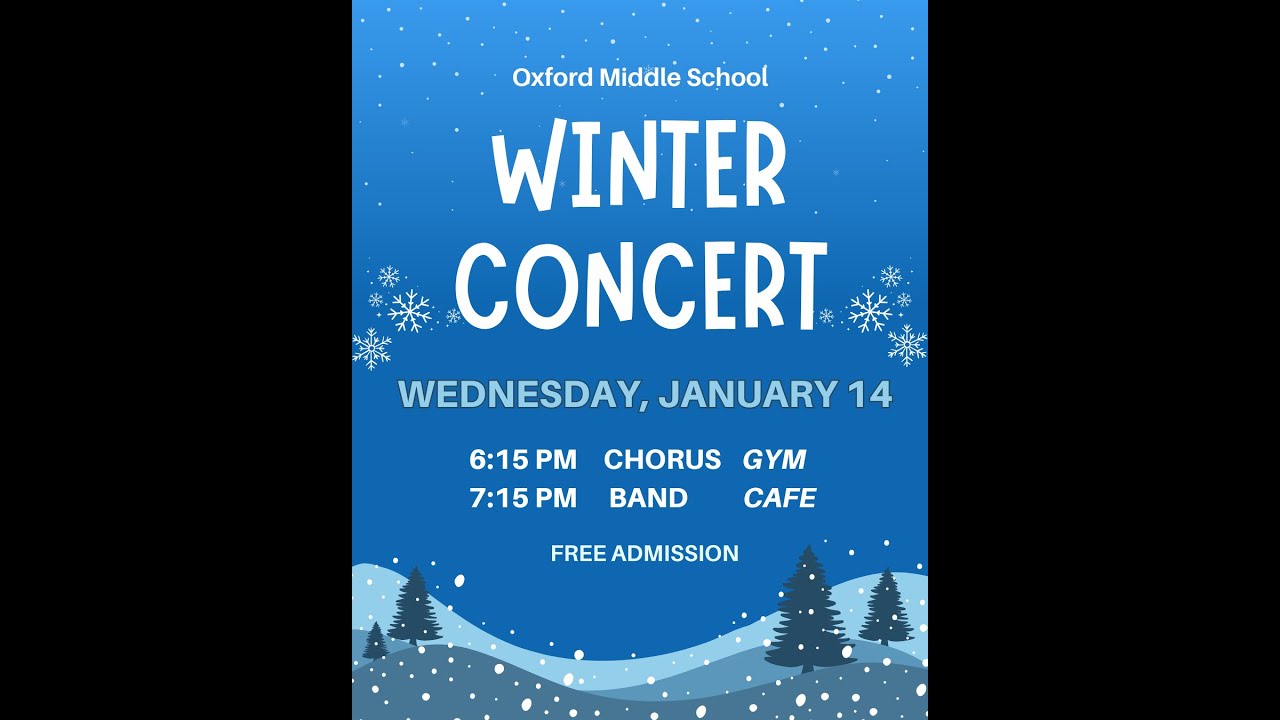 OMS Winter Band Concert 25-26