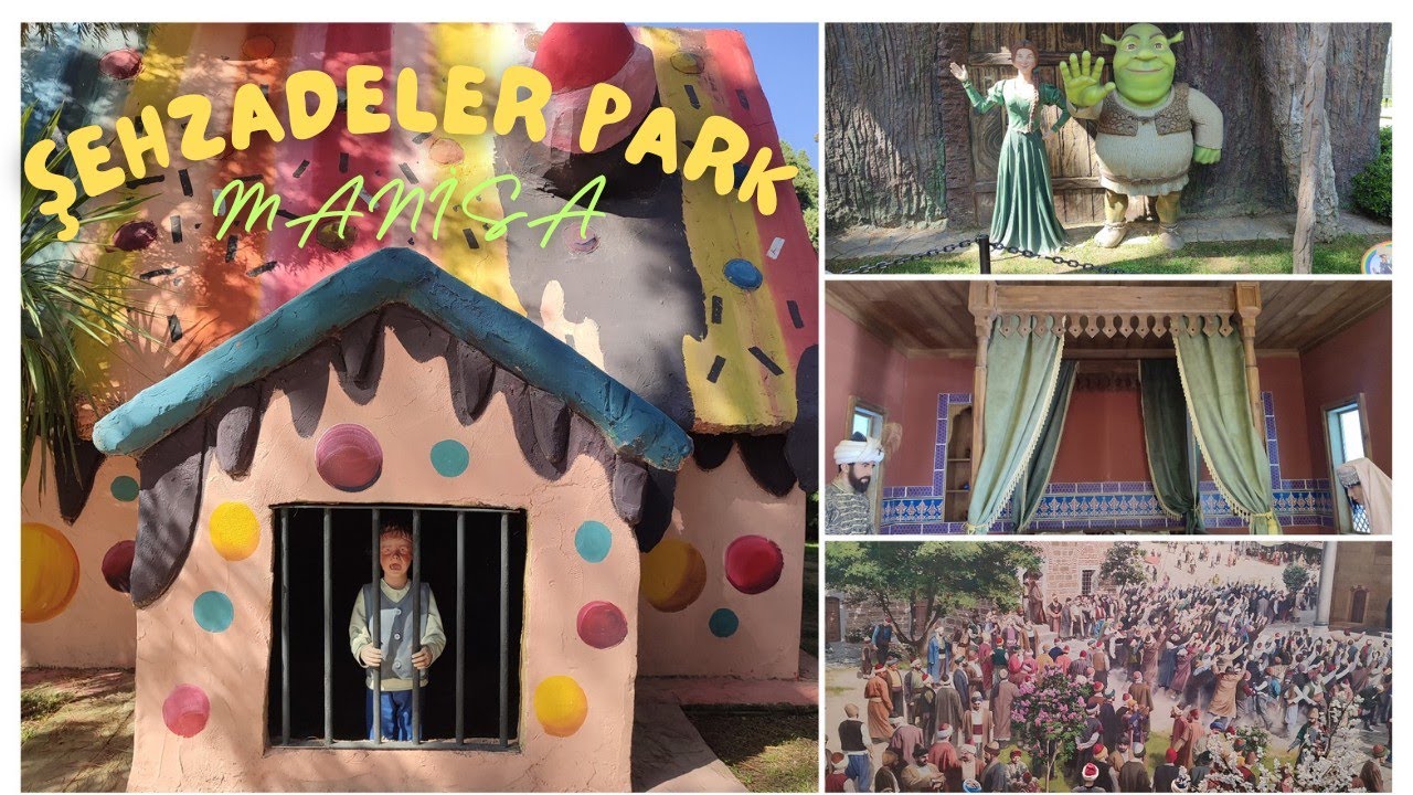 MANİSA ŞEHZADELER PARK | Masal Park | Dioramik Mesir Müzesi | Minia Şehzadeler