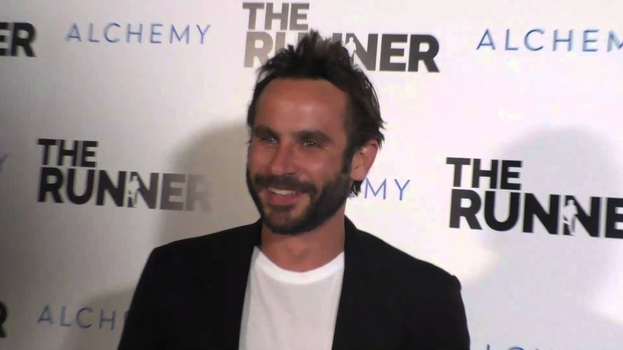 Austin Stark on the red carpet at The Runner Premiere