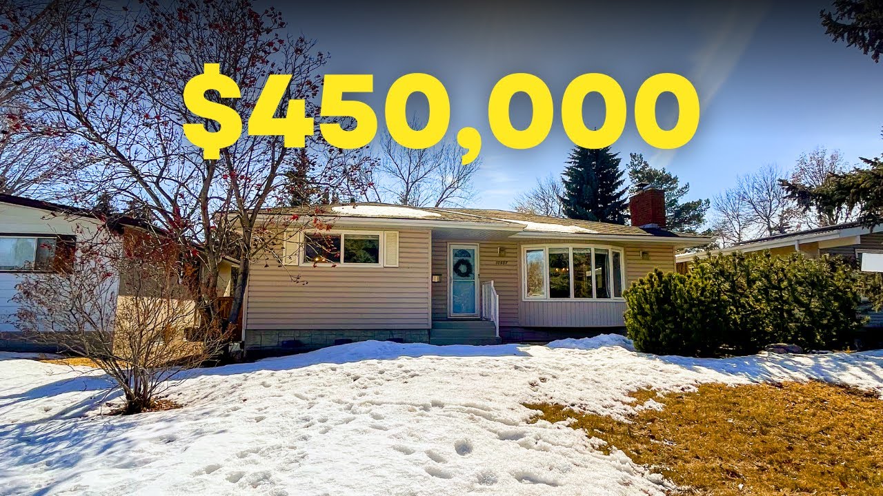 SOLD HOME! See Inside this $450,000 House in Duggan, Edmonton!