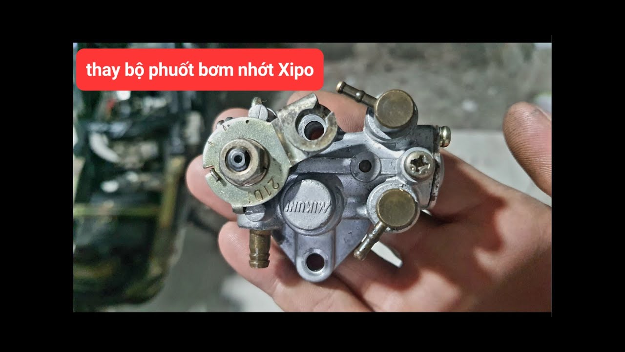 Vdeo 545/ Sửa bơm nhớt XiPo / Phố Cái Dầu AG