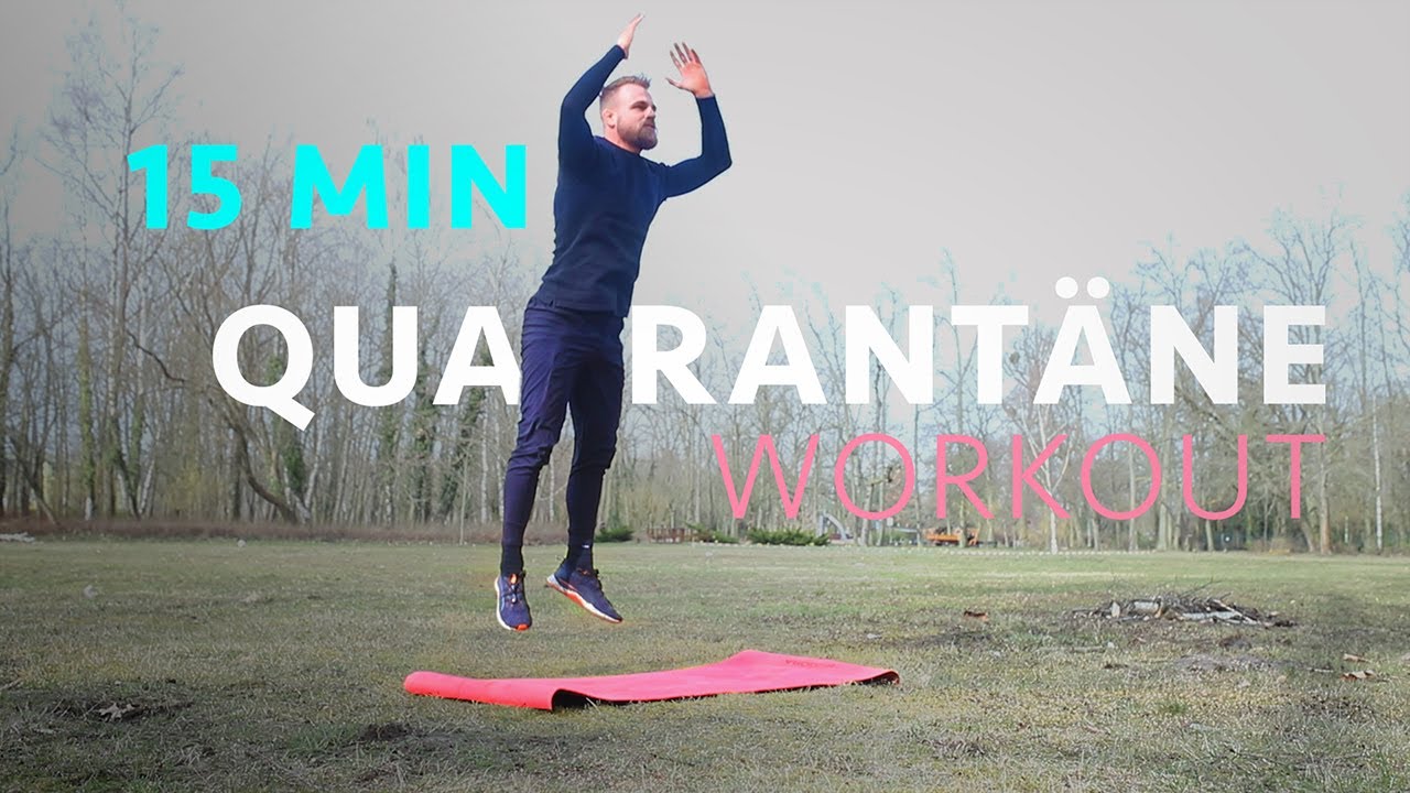 15 MIN FULL BODY WORKOUT | CORONA & QUARANTINE | No Equipment | Lennard Wickel
