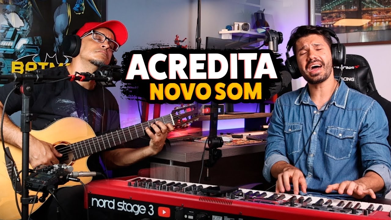 Acredita (Novo Som) Cover Piano, Viol&atilde;o e Voz