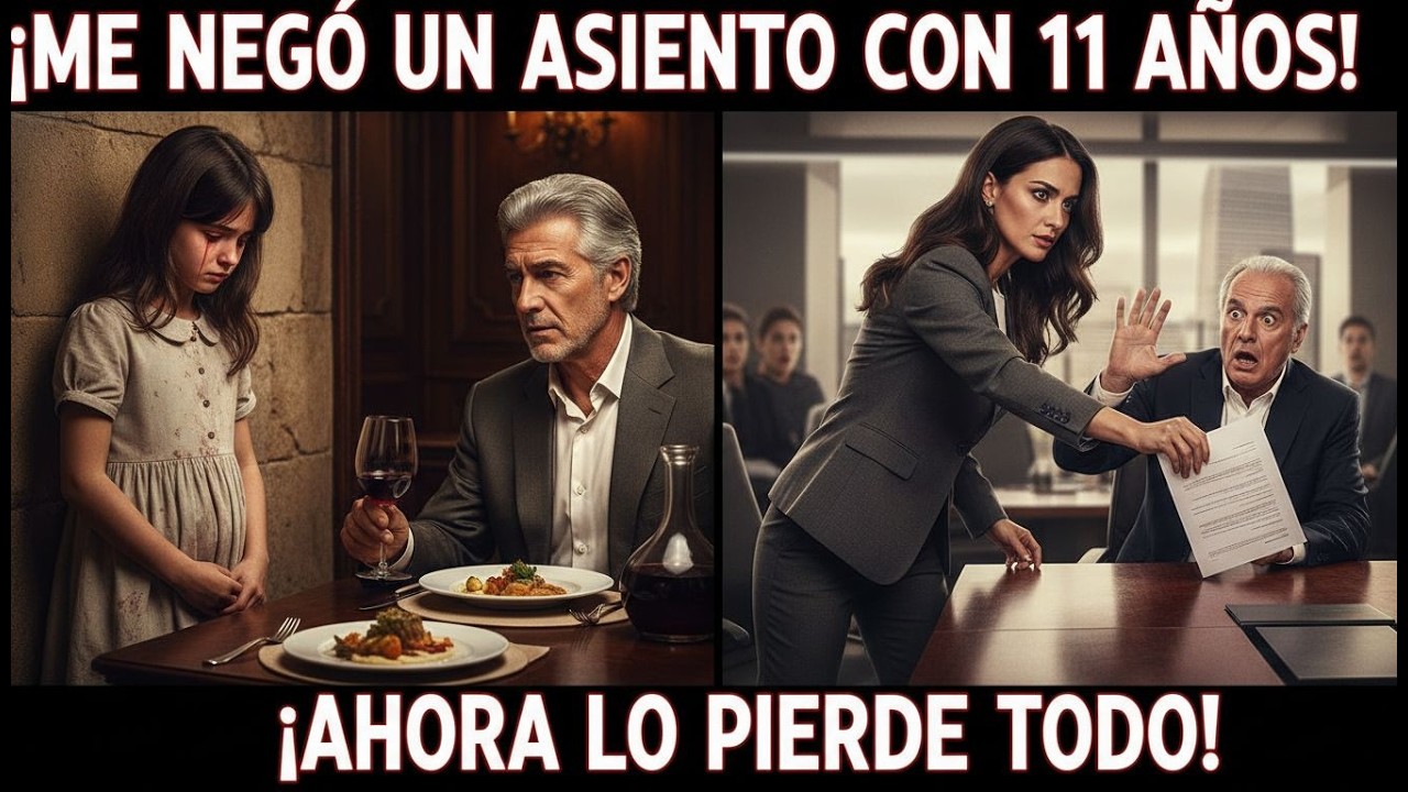 ¡Padrastro me niega asiento a los 11! Ahora pierde imperio y libertad