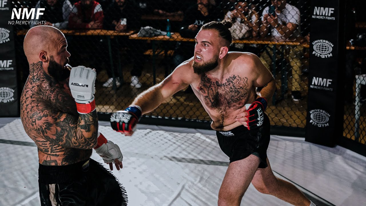 DOUBLE KNOCKDOWN | KUNZ vs PRALA | BOXING WITH MMA GLOVES | NMF 5