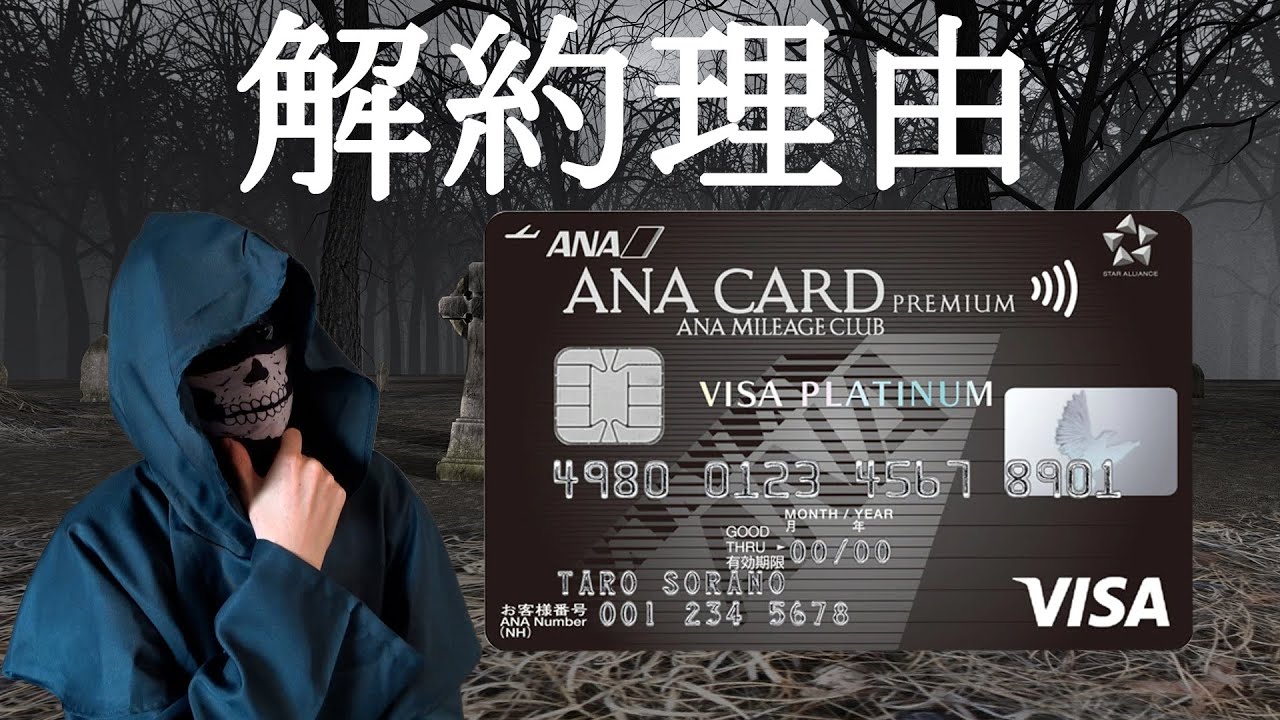 【ANAVISAカード】ANA VISA プラチナ 解約理由!!