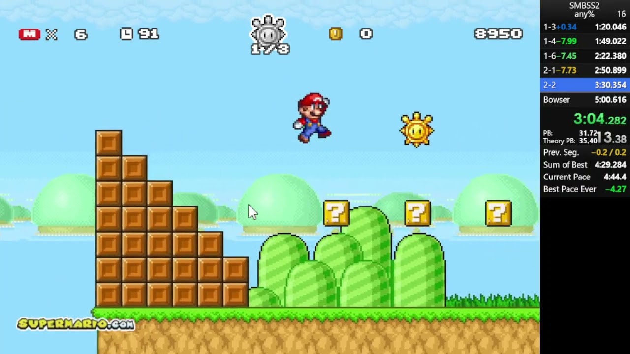Super Mario Bros. Star Scramble 2 any% - 4:40.62