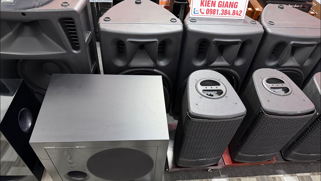 Em Về Loa Karaoke Tây Ban Nha .Sub Điện Yamaha Sw-1000 và Sw-700 .Sub JBL 25 ☎️0981384842