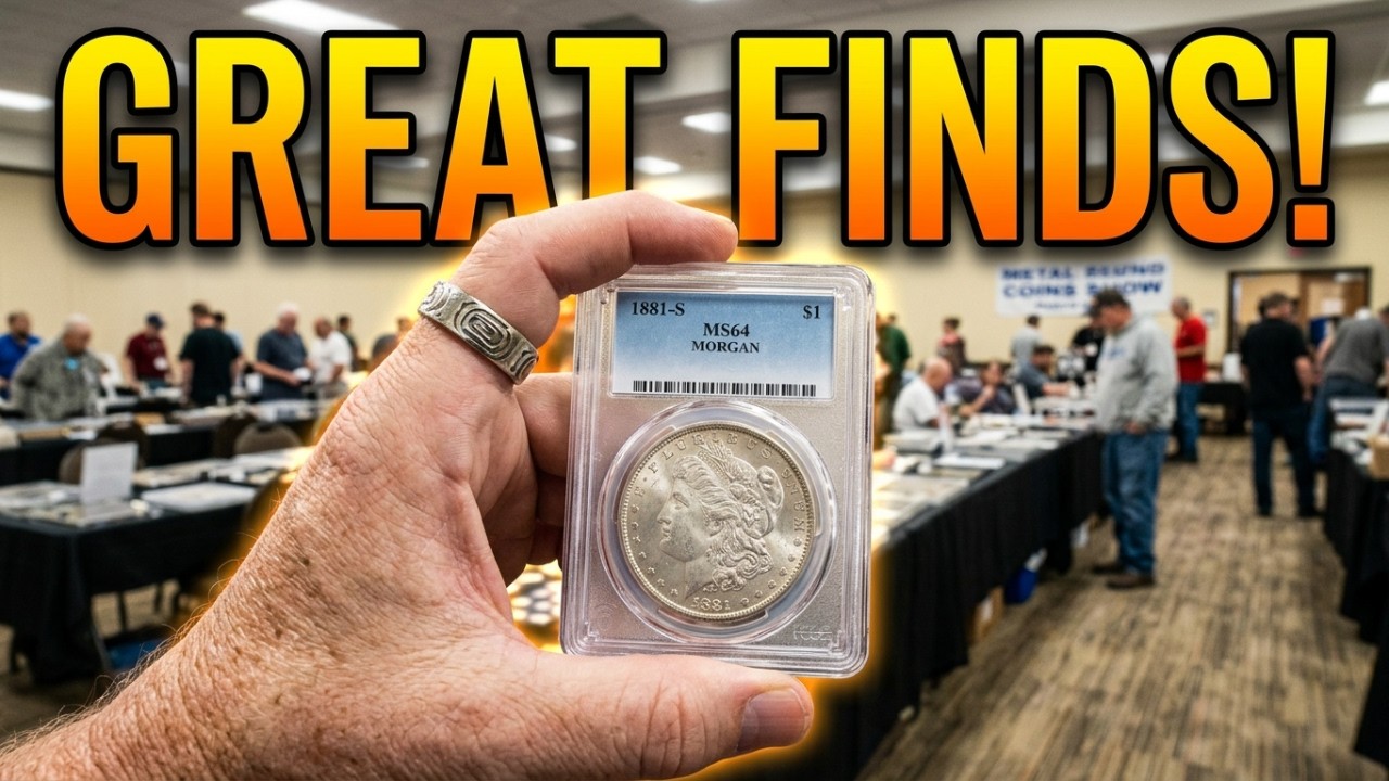 THIS Is Why BIG COIN SHOWS Are GREAT For Buying COINS!