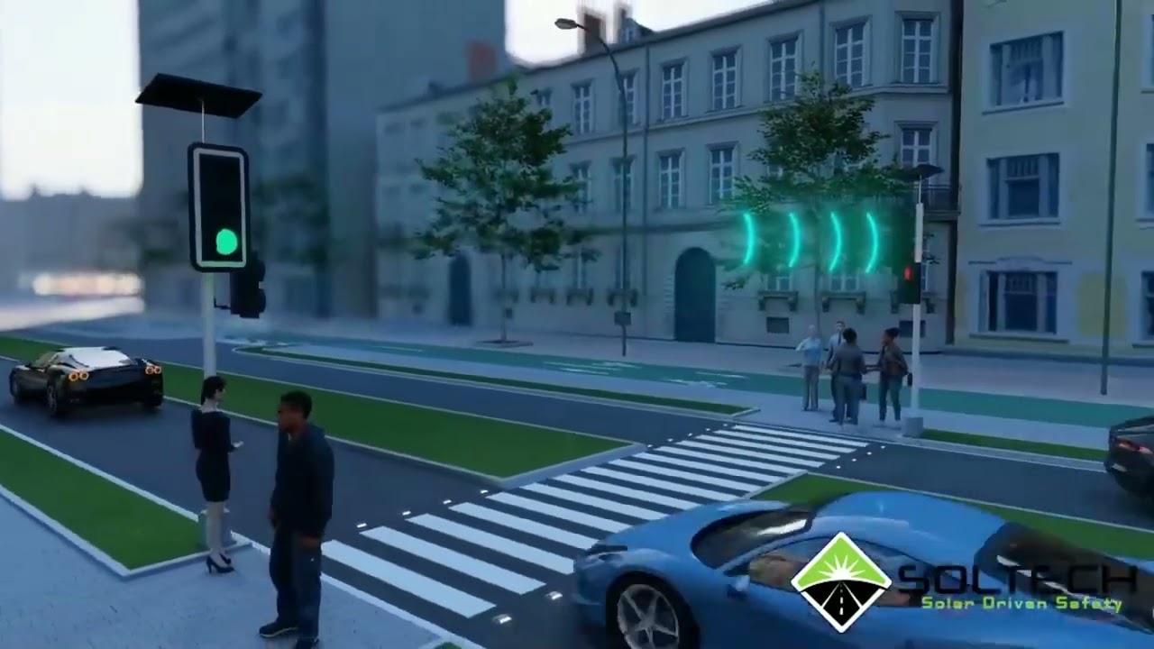 SolTech - Solar Pedestrian Crossing and Traffic Light System - 1300 76 52 65