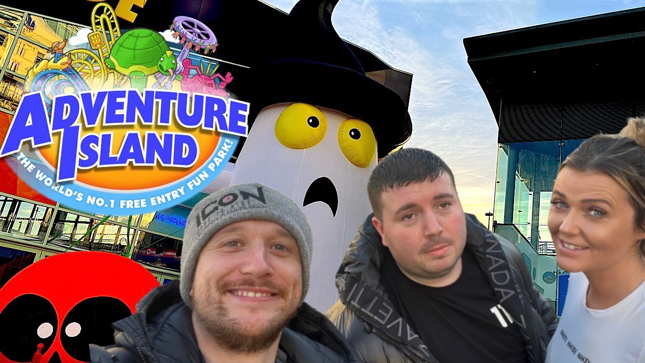 A Spooky Adventure Island Southend VLOG