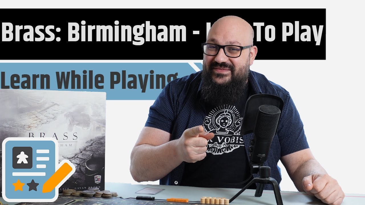 How To Play Brass Birmingham with @ezbgames ​