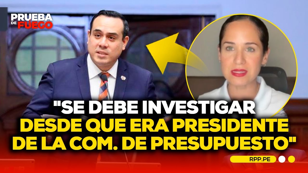 José Jerí y su amistad con Zhihua Yang, bajo cuestionamiento de Sigrid Bazán #PDFRPP | ENTREVISTA