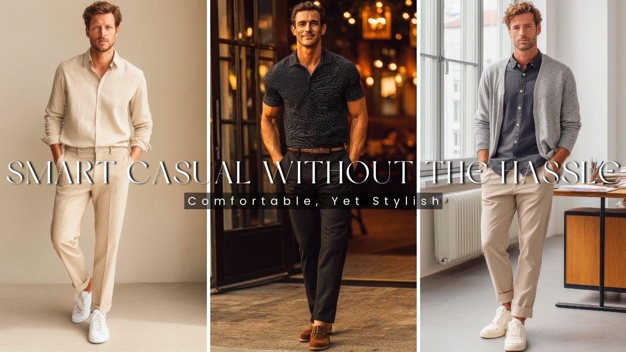 20 Smart Casual Looks Men Wear When They Want Comfort | Men&rsquo;s fashion