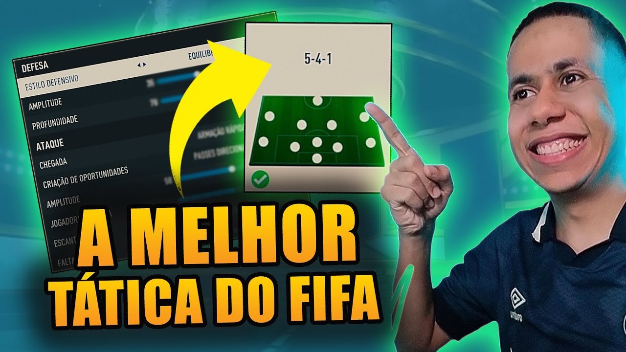 541 TÁTICAS E INSTRUÇÕES - A MELHOR TÁTICA/FORMAÇÃO DO FIFA 23