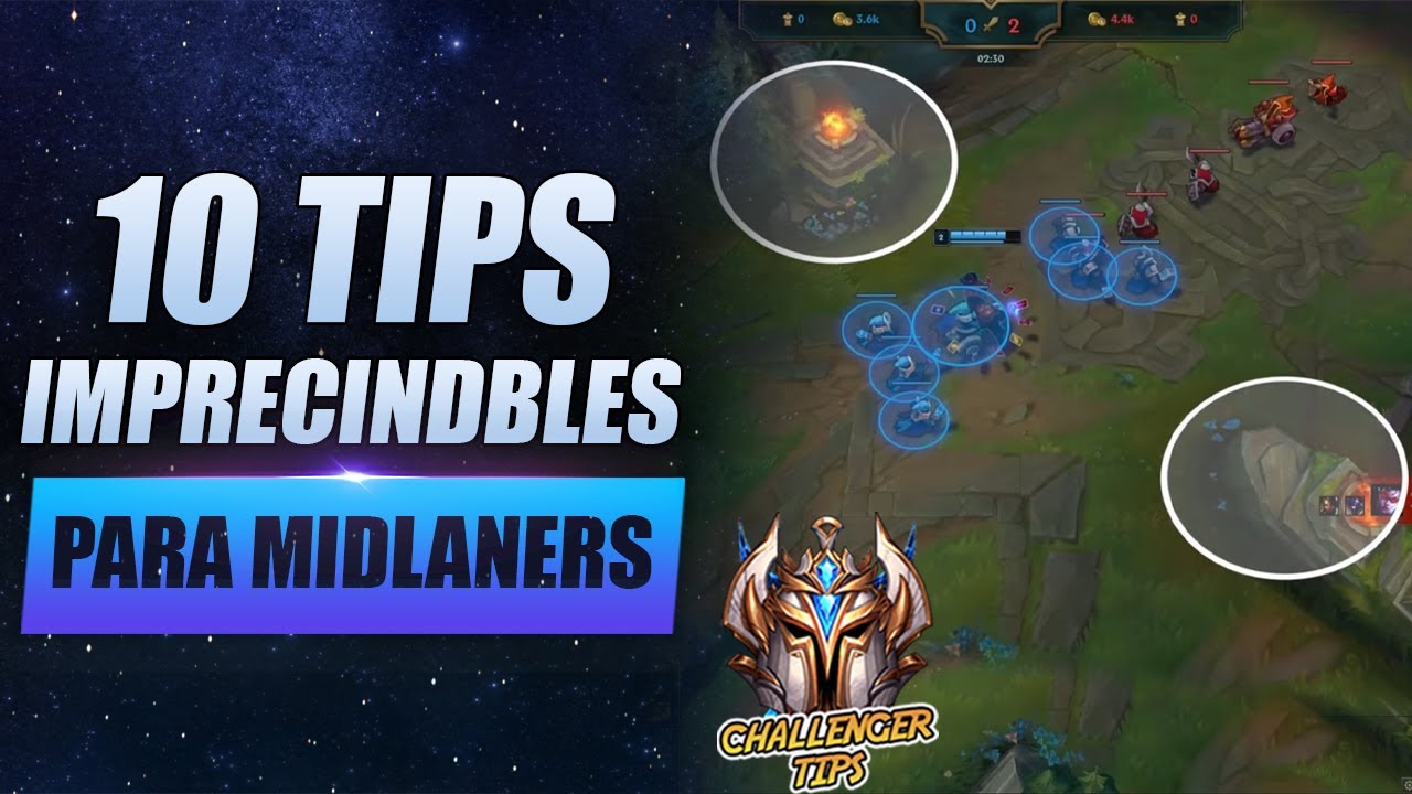 10 TIPS para CARREAR como MID LANER