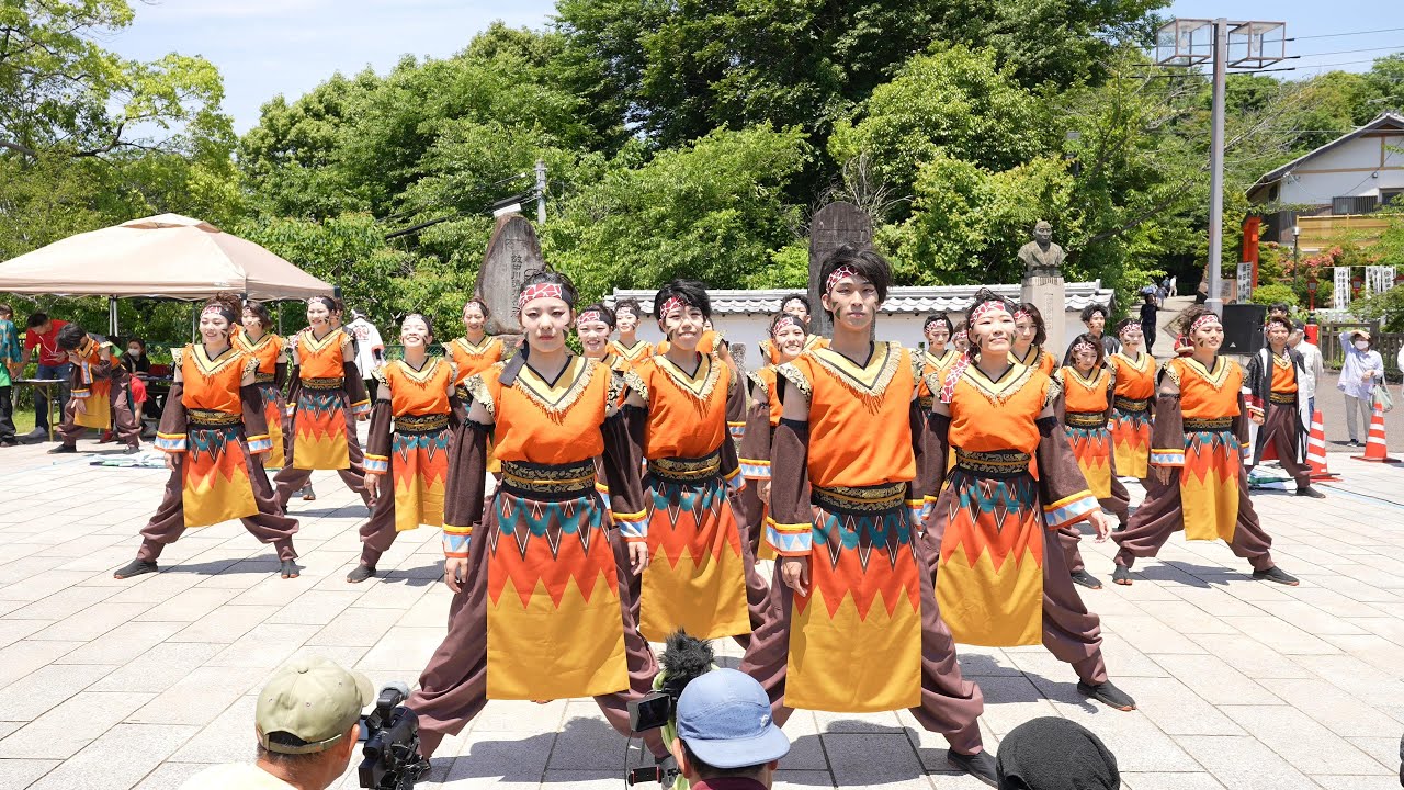 愛知淑徳大学「鳴踊」『ど踏ん張れ！！』 📍犬山踊芸祭 (城前広場会場) 2024-06-01T11:50