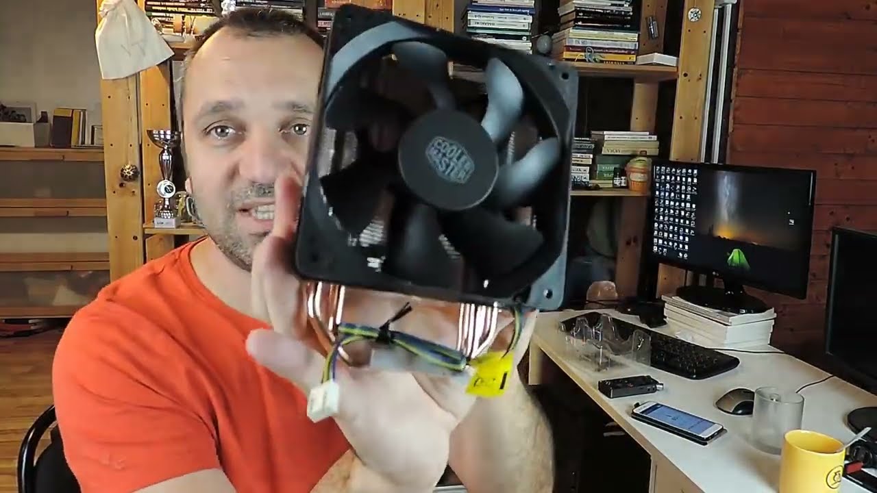 Érdemes e lecserélni a gyári processzor hűtőt?  Cooler Master Hyper 212X teszt 2018-09-09