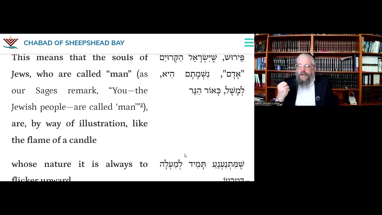 The Soul's Upward Flame - Daily Tanya – 2 Shevat | Likutei Amarim Chapter 19-1