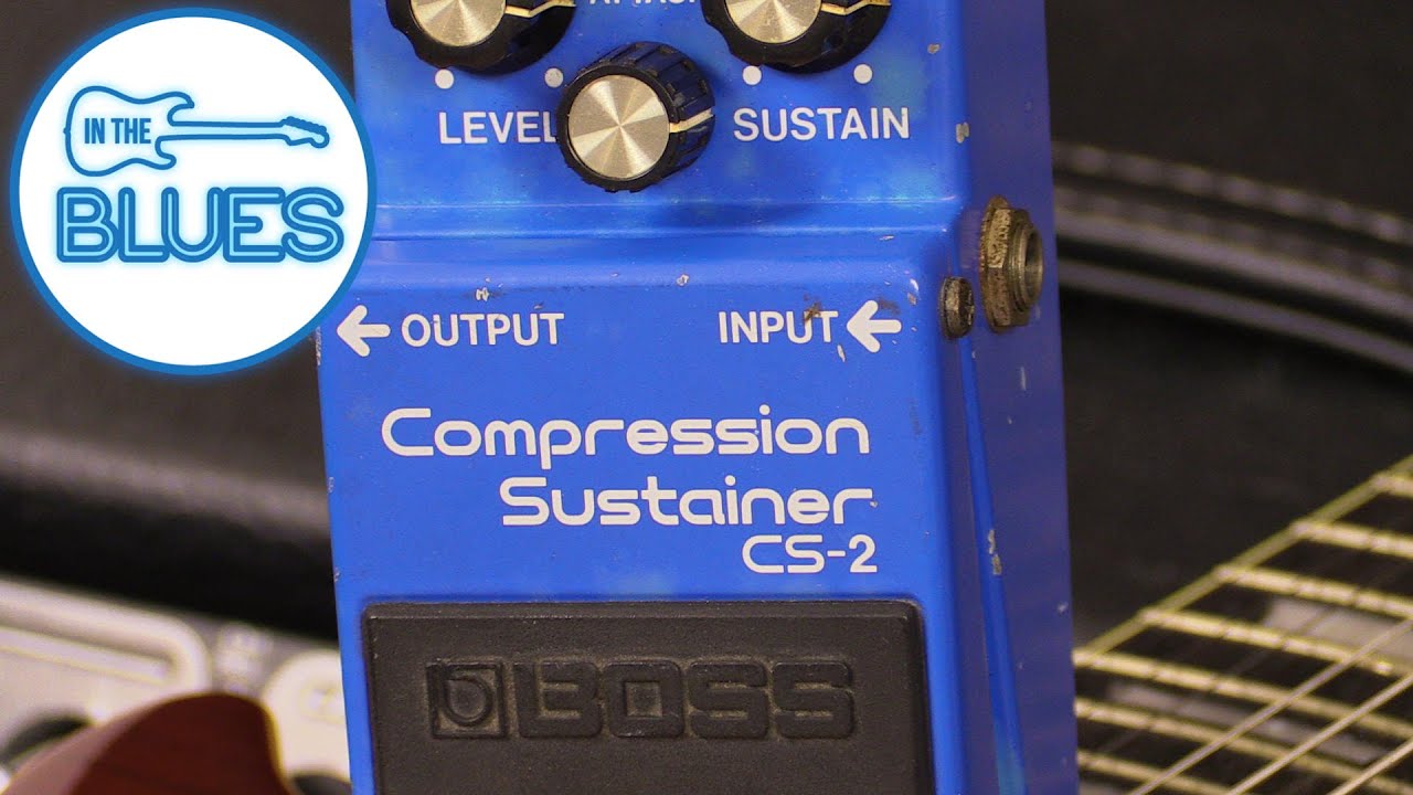 Педаль BOSS Compression Sustainer CS-2 (1980-е)