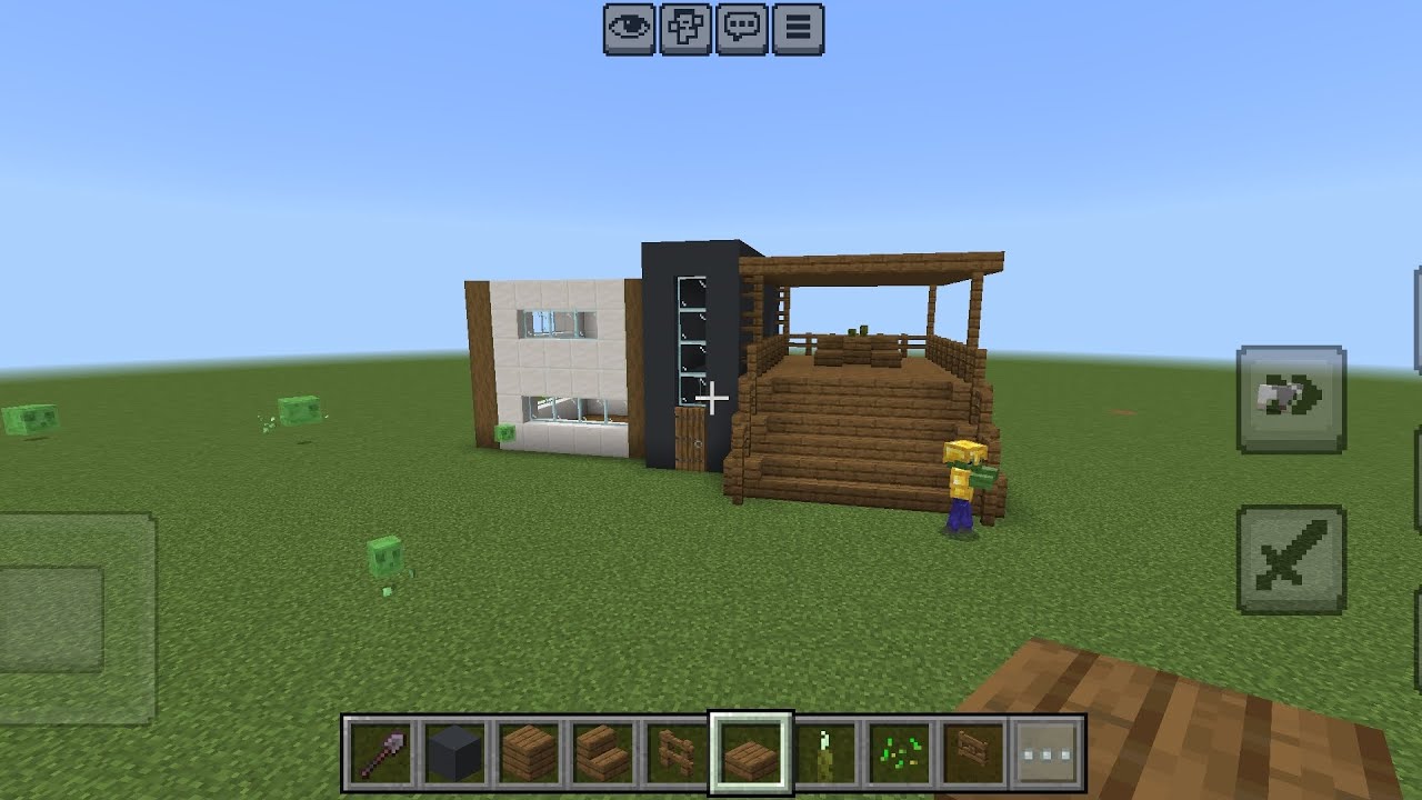 SIMPLE MODERN HOUSE TUTORIAL SUBSCRIBE FOR MORE ❤️