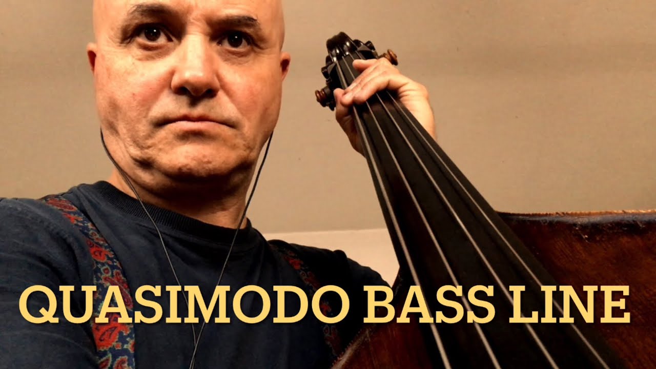 Quasimodo 2nd version Bass Line Play Along Backing Track