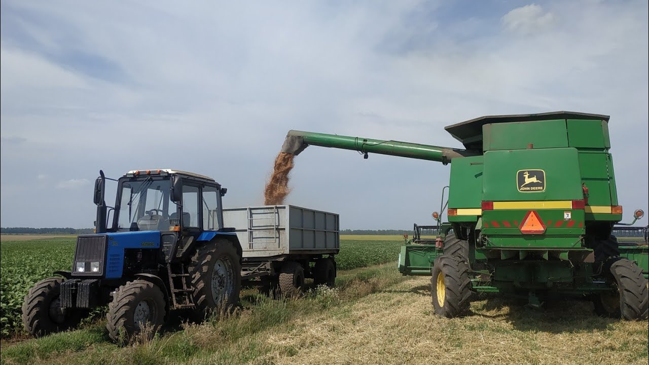 Жнива 2023: Ви не повірите своїм очам! 😲  МТЗ, ЮМЗ John Deere 9500