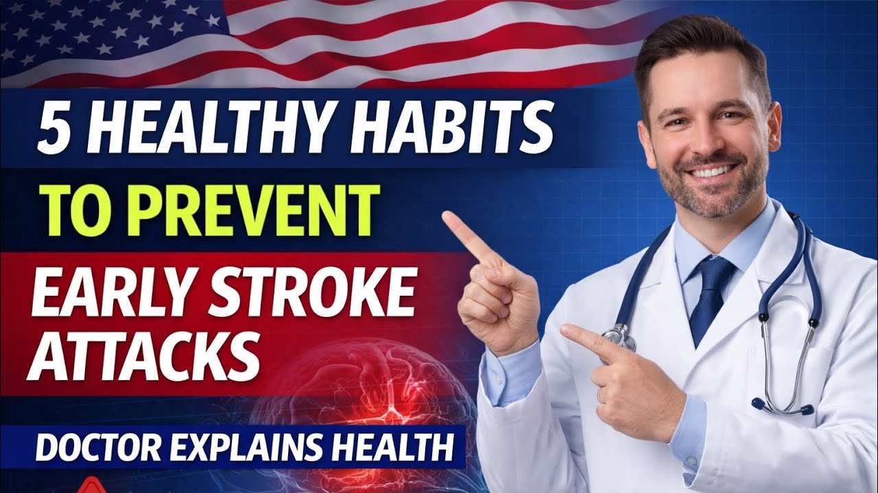 5 Healthy Habits to Prevent Early Stroke Attacks | Doctor Explains Health