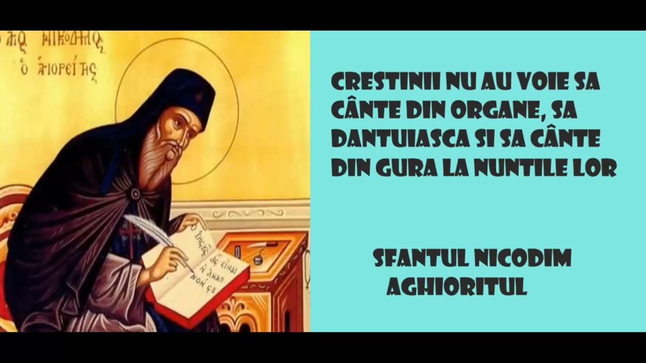 Crestinii nu au voie sa cânte din organe, sa dantuiasca si sa cânte din gura la nuntile lor