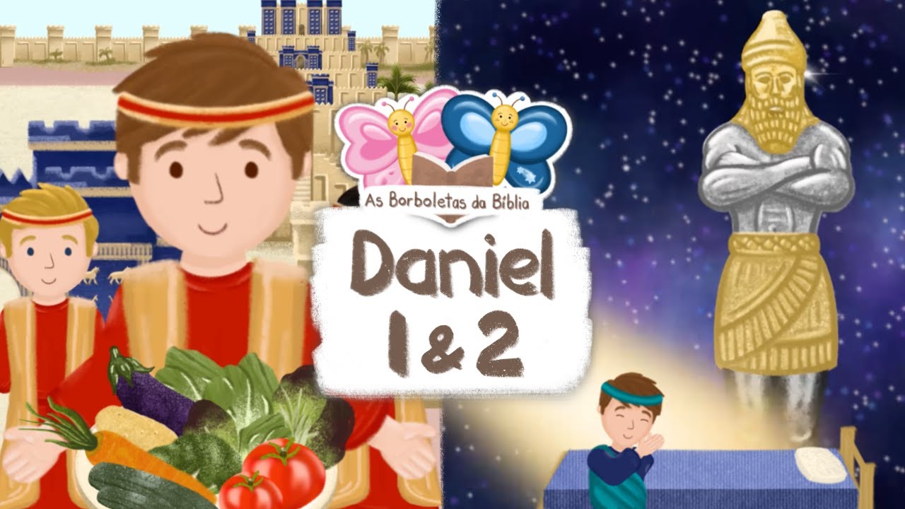 16MINS: DANIEL CAPÍTULOS 1 e 2 · DESENHO ANIMADO BÍBLICO