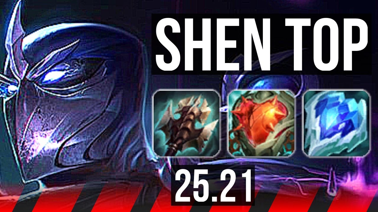 SHEN vs MORDEKAISER (TOP) | 8/3/10 | EUW Master | 25.21